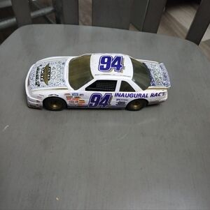 Champion White and Purple #94 Inaugural Race Die-Cast Car